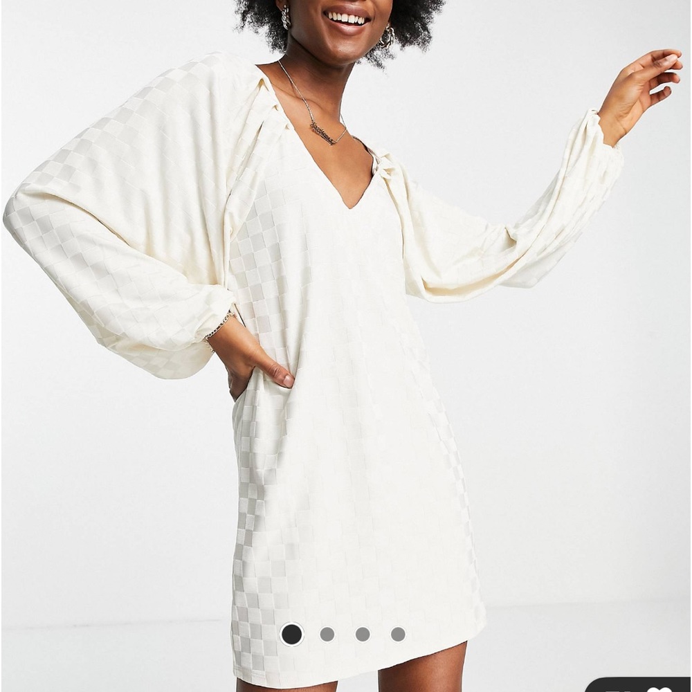 ASOS Checker Mini Dress